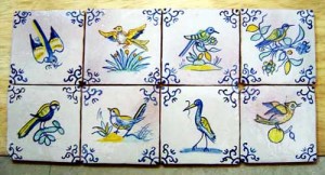 pómulo Realista Regularmente Azulejos pequeños, ideales para decorar muebles o integrarlos en zócalos |  Cerámica Artística | Matilde