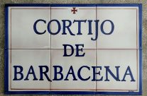 Rótulo para cortijo