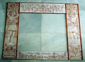 Chimenea rústica en cerámica | Cerámica Artística | Matilde